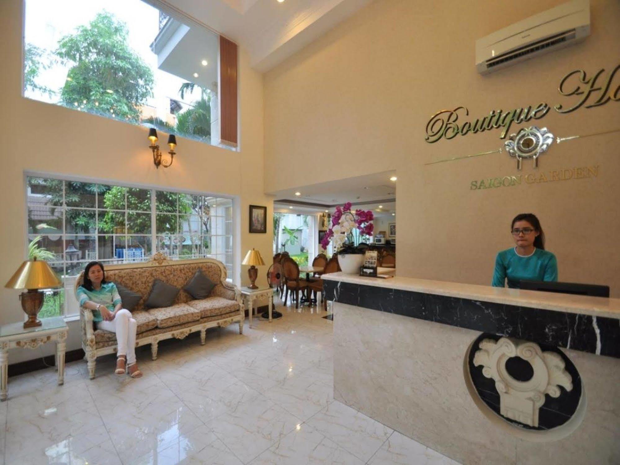 Boutique Garden Hotel Ho-Chi-Minh-Stadt Exterior foto